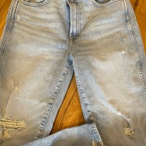 New Gap Cigarette high rise jeans